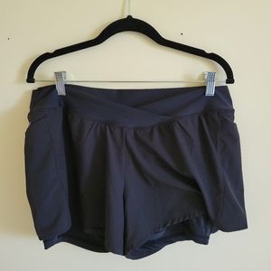 Senita Athletics Under Panel Maternity Shorts